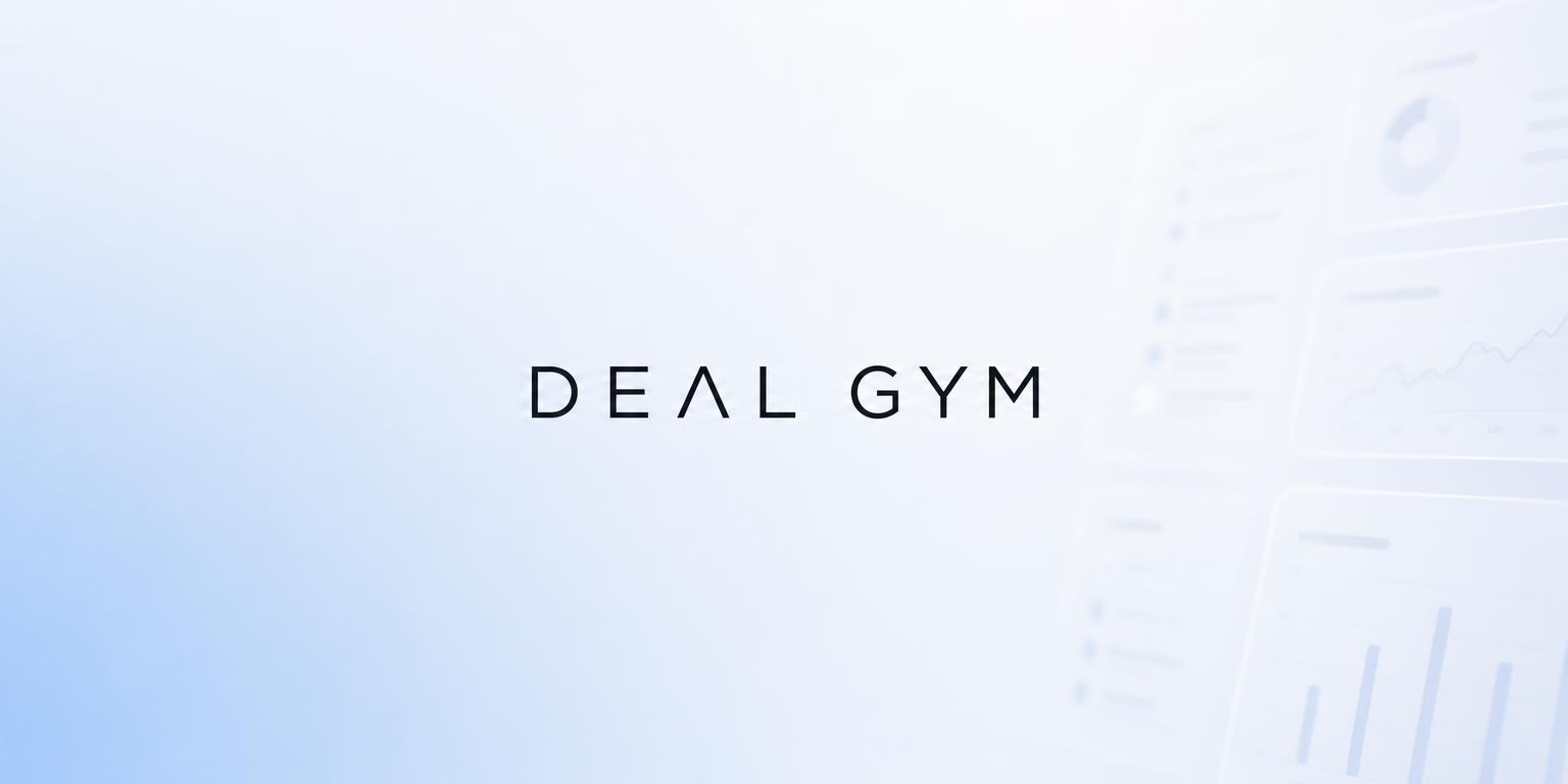 Deal Gym - A startup site that books discovery calls
