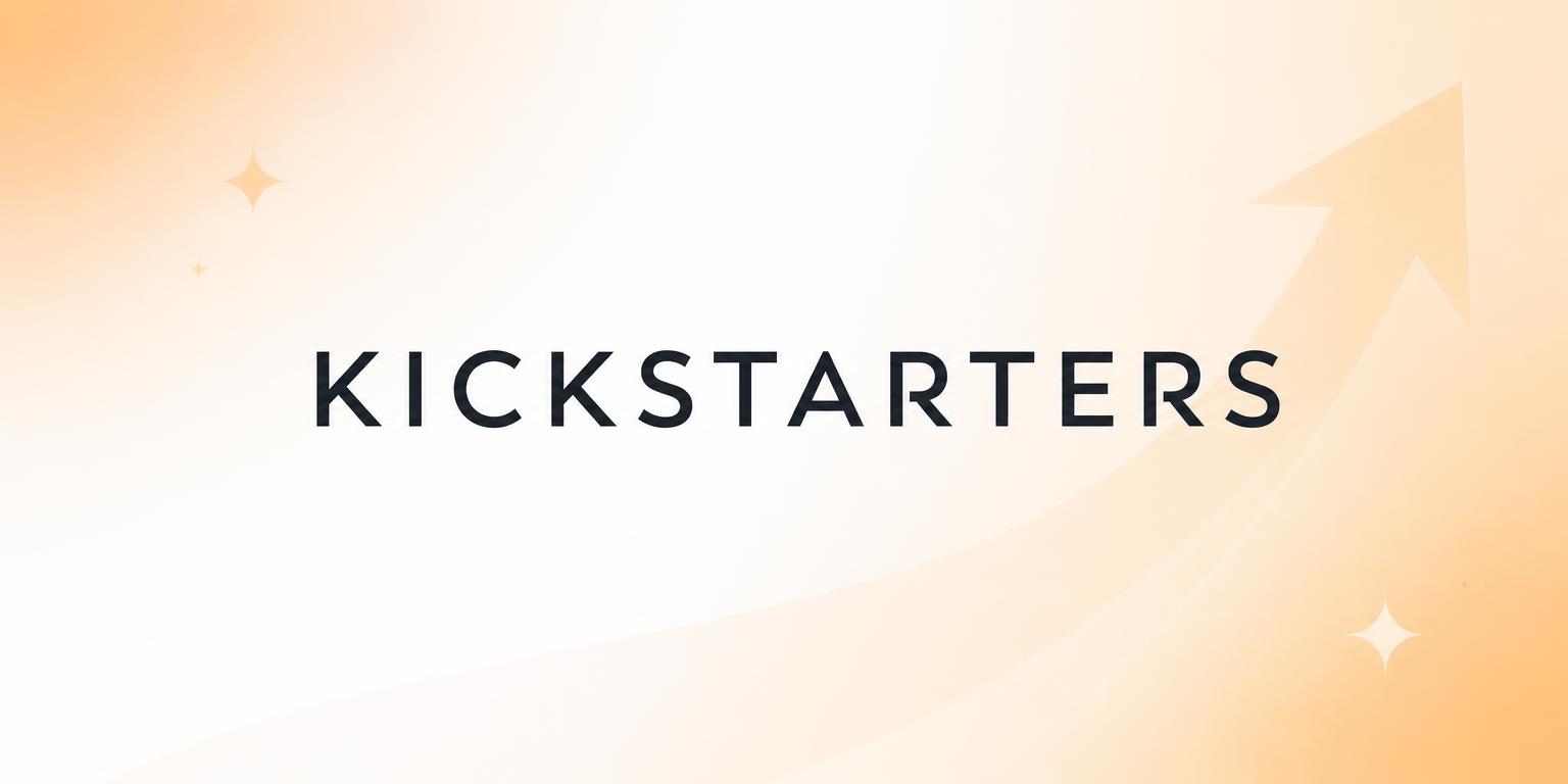Kickstarters campaign visual