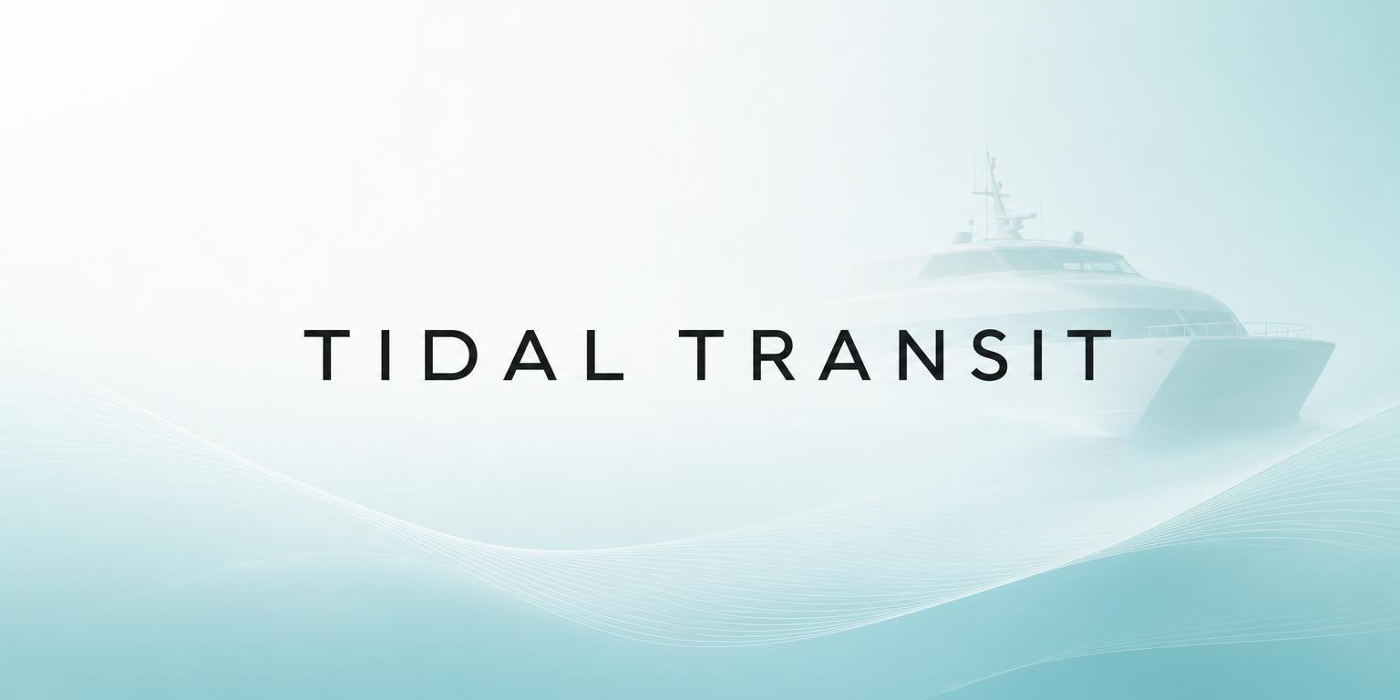 Tidal Transit campaign visual